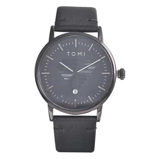 round minimalist watch